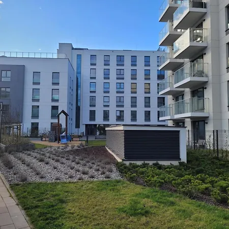 Apartament Letnica Blisko Plazy Z Garazem I Klimatyzacja Danzig Exterior foto