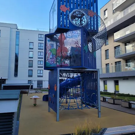 Apartament Letnica Blisko Plazy Z Garazem I Klimatyzacja Danzig Exterior foto