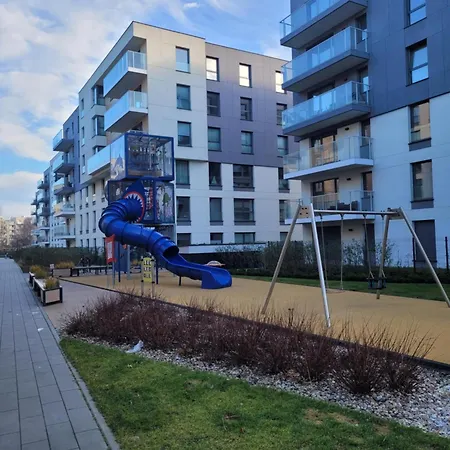 Apartament Letnica Blisko Plazy Z Garazem I Klimatyzacja Danzig Exterior foto